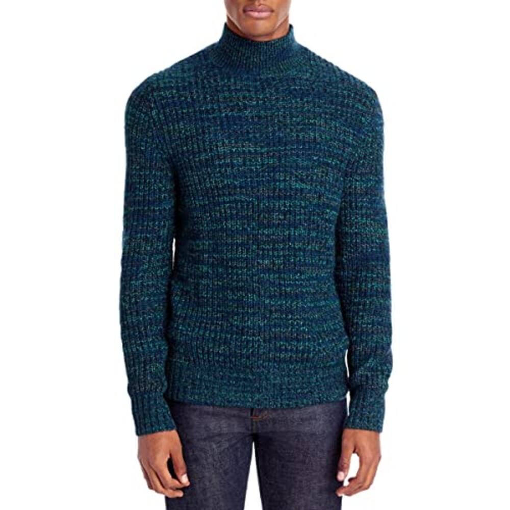 Vince NWT Herren Spacedye Knit Turtleneck Pullover Sweater XXL Alpaca Merino